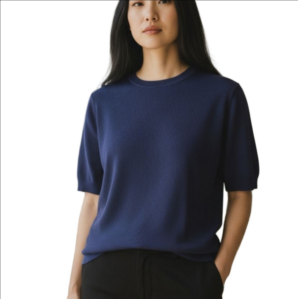 Classic Navy Short Sleeve Tee